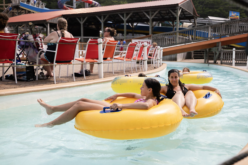 Guests Enjoy Lazy River